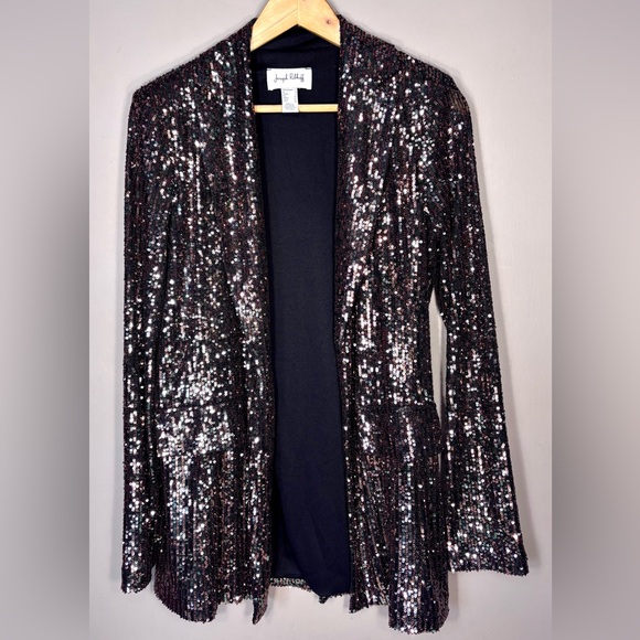 JOSEPH RIBKOFF Sequin Blazer - Picture 2 of 8